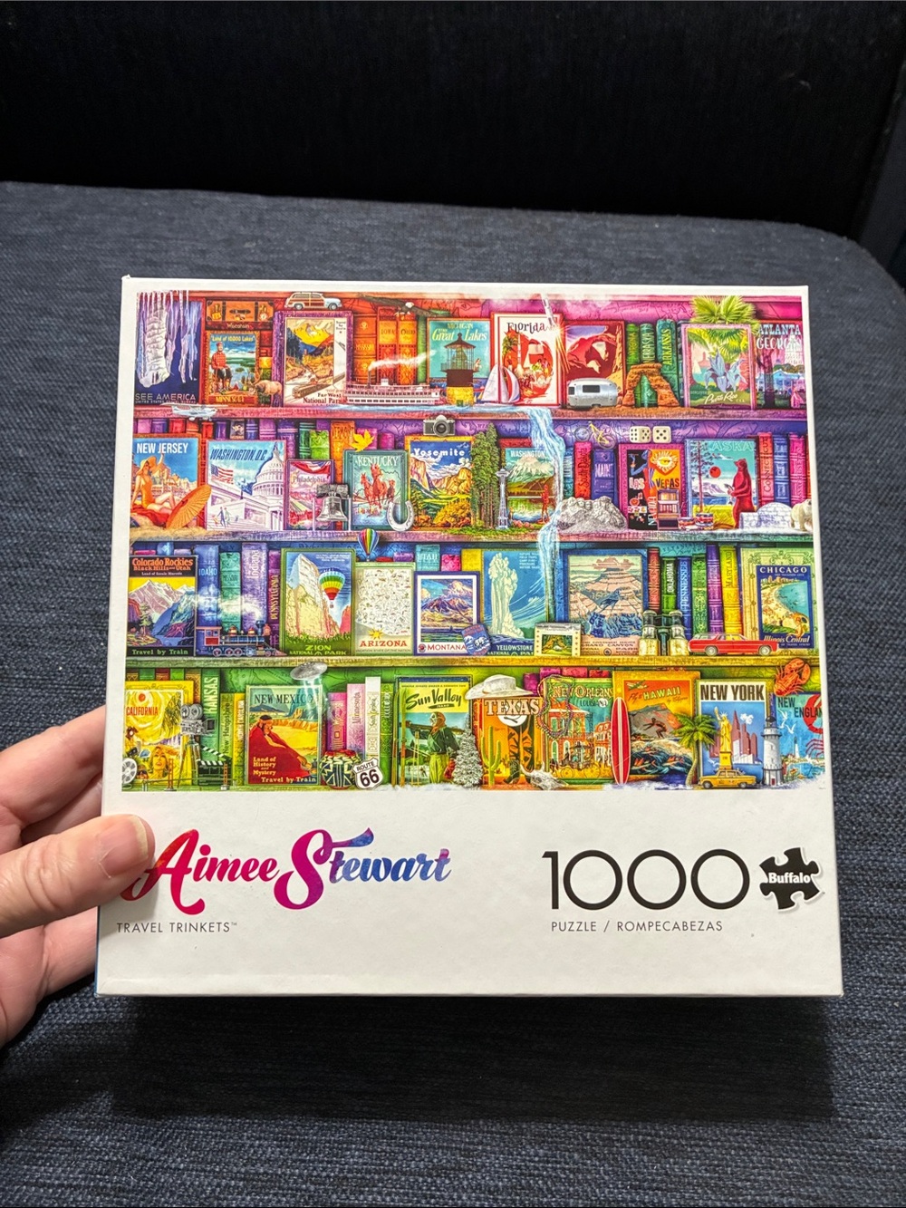 Buffalo Aimee Stewart Travel Trinkets 1000 piece puzzle